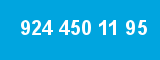 924 450 11 95 924 450 11 95